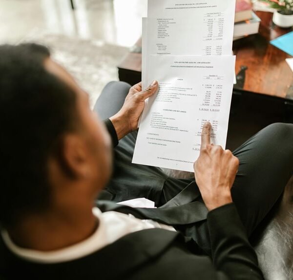 account overview details summary